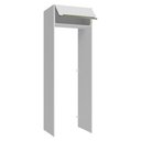 Ver imagem 5 de Porta-geladeira 73 Cm 1 Porta Basculante Branco Veludo Lux Madesa