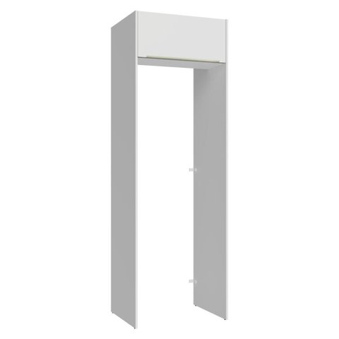 Porta-geladeira 73 Cm 1 Porta Basculante Branco Veludo Lux Madesa