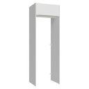 Ver imagem 1 de Porta-geladeira 73 Cm 1 Porta Basculante Branco Veludo Lux Madesa