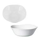 Ver imagem 5 de Tigela Bowl de Vidro Opalino Branca 19cm Sobremesa Saladeira em Casa Tem