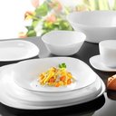 Ver imagem 4 de Tigela Bowl de Vidro Opalino Branca 19cm Sobremesa Saladeira em Casa Tem