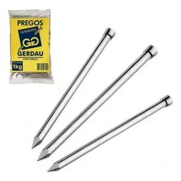 Prego sem Cabeça 17x27 1kg - Gerdau - 1