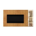 Ver imagem 4 de Conjunto Painel Vitrum + Rack Arezzo Painel Naturalle Rack 220 cm Mavaular