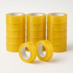 Kit Fita Adesiva Larga Durex 1-20 Unidades Transparente 250m Embalagem Fechamento Caixa Resistente T