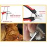 Alicate Pet Cortador de Unhas Prático Gato Cão Cachorro 12cm - 4