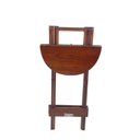 Ver imagem 4 de Jogo Bistrô 1 Mesa Dobrável Redonda 55cm 2 Cadeiras Mega Madeira