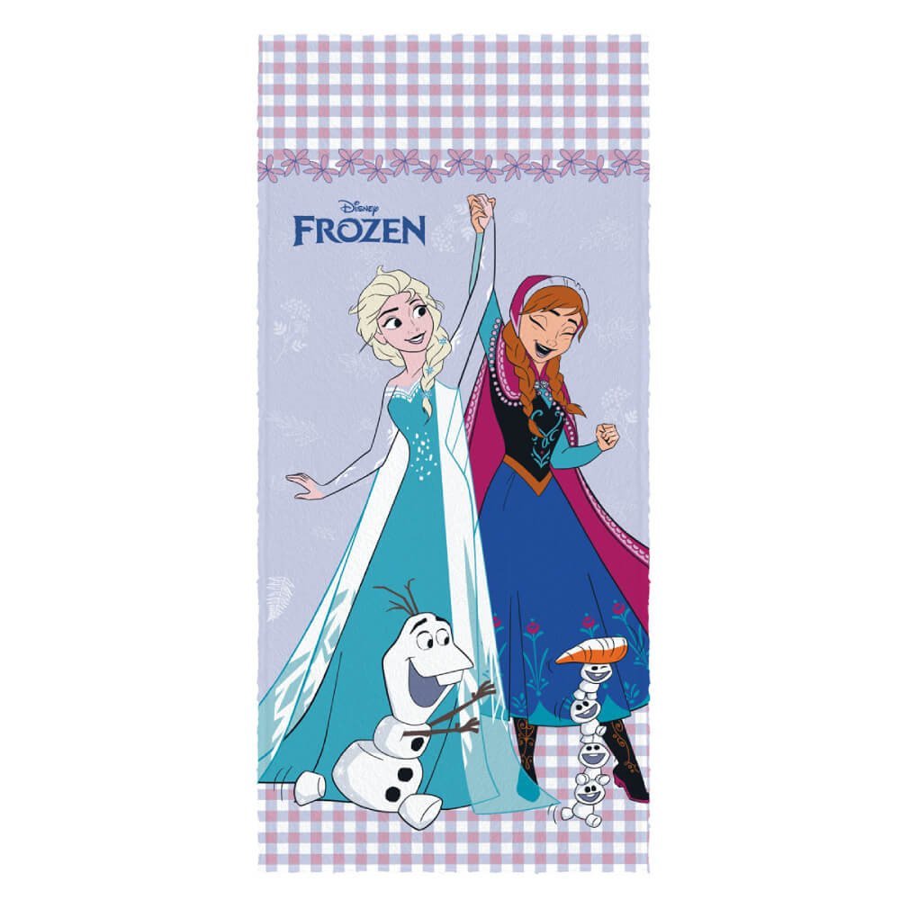 Toalha de Banho Lepper Infantil Felpuda Frozen - 1