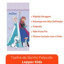 Ver imagem 4 de Toalha de Banho Personagens Estampada Menino Menina Frozen Lepper