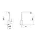 Ver imagem 4 de Monocomando para Cozinha 7010 C 35 AA Cx Meber Metais Cromado