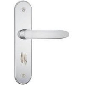 Fechadura Stam 824/11 Inox Wc Banheiro Chave Fixa P/ Madeira