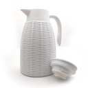 Ver imagem 2 de Garrafa Térmica Rattan de Plástico 1 Litro Branca Full Fit 25777
