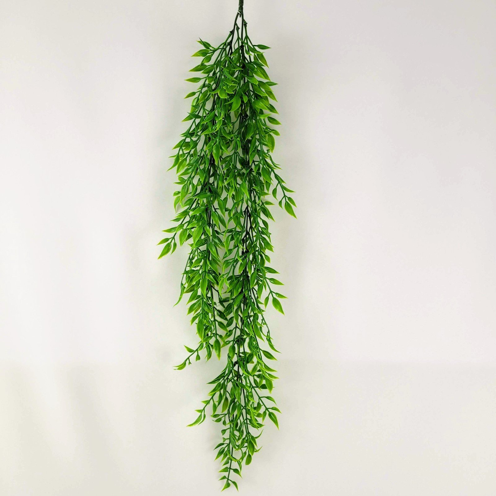 Pendente Folhas Verde 75x15x8cm Planta Artificial Permanente - 3