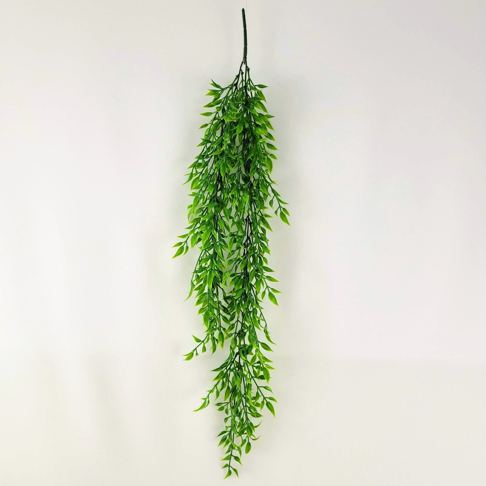 Pendente Folhas Verde 75x15x8cm Planta Artificial Permanente - 2