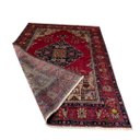 Ver imagem 5 de Tapete Persa Iraniano Tabriz Feito À Mão Vermelho e Azul 305x205cm