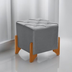 Puff Banqueta Kansas Desenho Alto Padrão P/ Salas e Recepção