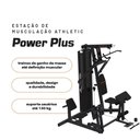 Ver imagem 5 de Estação de Musculação Robusta Athletic Power Plus 40+ Exercícios - Design Premium para Treino