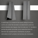 Ver imagem 4 de Perfil Final Barra 4m Tipo U 300x4 Cinza Formaco Decor