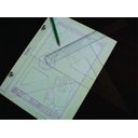 Ver imagem 2 de Prancheta Portátil Desenho Técnico Madeira Branco A3 - Fenix