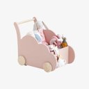 Ver imagem 1 de Organizador Infantil Carrinho Julieta Rosé 100% Mdf