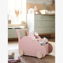 Ver imagem 3 de Organizador Infantil Carrinho Julieta Rosé 100% Mdf
