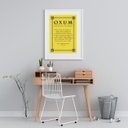 Ver imagem 1 de Quadro Decorativo Oração Oxum - 60x48cm:madeira Branca