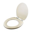 Ver imagem 6 de Tampa de Vaso Almofadado Dalia Bege Claro para Bacia Fiori