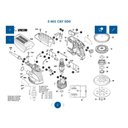 Ver imagem 4 de Recolhedor de Pó para Lixadeira Excêntrica GEX 125-1AE 2609199176 BOSCH