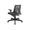 Ver imagem 5 de Cadeira Escritório Beezi Executiva Ergonômica NR17 Giratória Encosto Termoplástico Preto