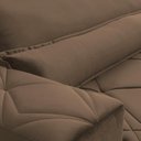 Ver imagem 7 de Sofá Retrátil/reclinável França 270cm Suede Velut com Molas no Assento - King House