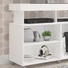 Rack Tv Até 32 Polegadas 90Cm Branco Nichos Slim Permobili - 3