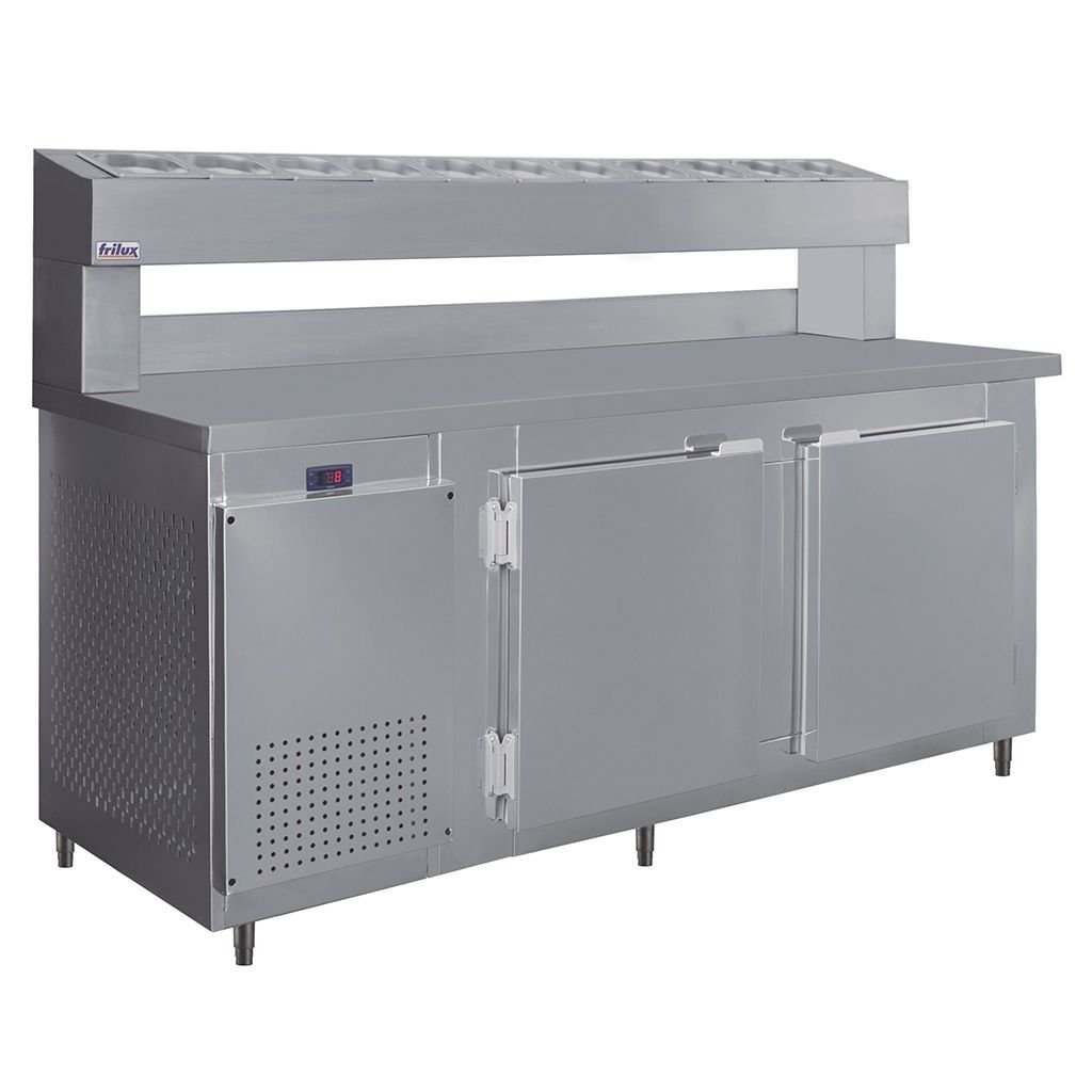Balcão de Serviço Frilux Condimentador RF041 500L Inox