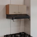 Ver imagem 1 de Armário Aéreo Modulado para Geladeira Fidelitá Mariana 60cm 2 Portas Freijó/camurça