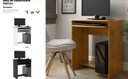 Ver imagem 3 de Mesa para Computador Ou Notbook Flórida Cor Preto - Comprar Móveis em Casa