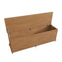 Ver imagem 5 de Baú Banco Luca Cedro - Casa D Móveis