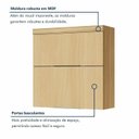 Ver imagem 6 de Cozinha Marquesa 6 Peças 9 Portas Cristaleira Reflecta 100% MDF Bege/Nature Greige