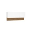 Ver imagem 3 de Armário para Cozinha 3 Portas 150cm Line Branco/Supremo/Freijó