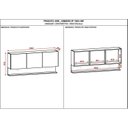 Ver imagem 4 de Armário para Cozinha 3 Portas 150cm Line 