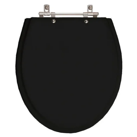 Assento Sanitario Windsor Ébano (Preto) para vaso Deca