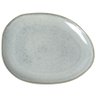 Conjunto C/ 6 Pratos Raso Oval Orgânico Green Granite Ø 31x24x2,5 Cm - 1
