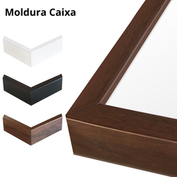 Quadro Decorativo Grande para Quarto Casal Linhas Minimalista com Vidro - 5
