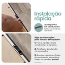 Ver imagem 6 de Quadro Decorativo Grande para Quarto Casal Linhas Minimalista com Vidro