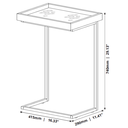 Ver imagem 3 de Mesa Lateral com Tampo Espelhado 4774