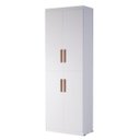 Ver imagem 2 de Armário Multiuso Flex 4 Portas Sala Escritório Cozinha Lavanderia Despensa- Branco