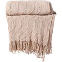 Ver imagem 1 de Manta para Sofá Tricot Latte Tessi 1,27x1,52 m