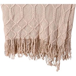 Manta para Sofá Tricot Latte Tessi 1,27x1,52 m - 2