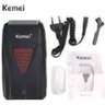 Kit Barbeiro 3 em 1Máquinas Kemei - Corte Km-1986+PG - Acabamento Km-3708 - Shaver Km-L3381 - 8