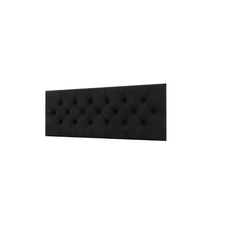 Cabeceira Cama Box Capitonê Casal 1,38 Jade:Preto Cabeceira Cama Box Capitonê Casal 1,38 Jade:Preto
