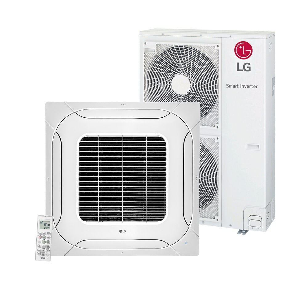 Ar Condicionado Split LG Cassete Inverter 50000 BTU/h Quente e Frio Monofásico ATNW60GMLP1ANWZBRZ – 