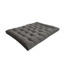 Ver imagem 2 de Futon 02 Lugares Slim 128x188x10cm - Cor Cinza FUTON BRASIL