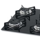 Ver imagem 2 de Cooktop 4 Bocas a Gás com Acendimento Superautomático Fischer Preto Bivolt 1519-5713